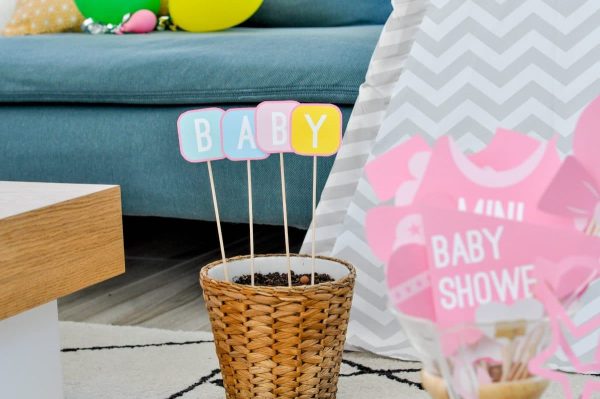 Photobooth Baby Shower : printable des accessoires