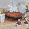 Déco de table pour Baby Shower terrazzo