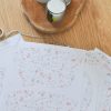 Déco de table pour Baby Shower terrazzo